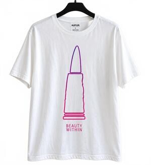 NEW POINT BLANK men's logo t-shirt in white